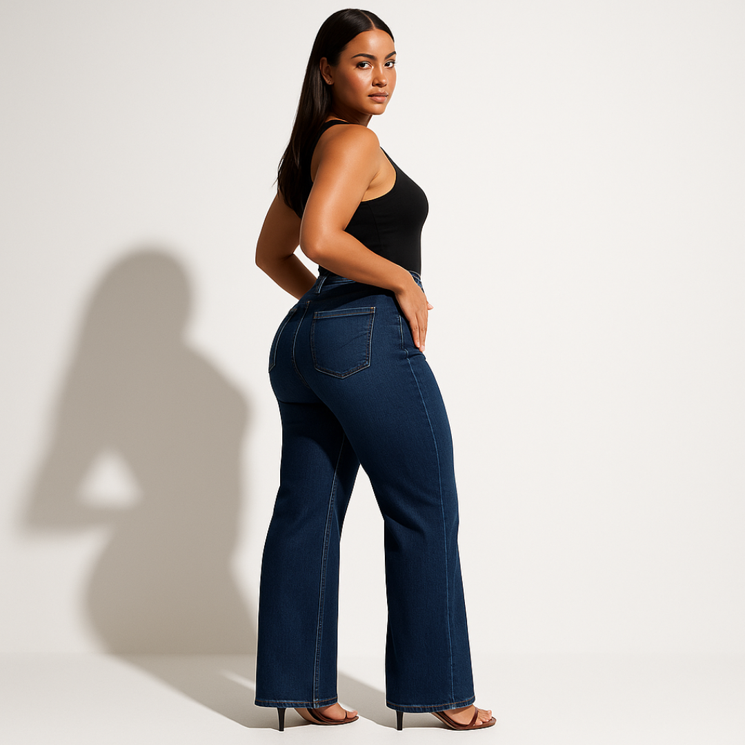 Velure® Mid-low Rise Stretch Jeans
